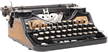 old fashioned typewriter