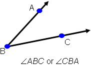 angle A B C or angle B C A
