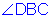 angle D B C