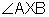 angle A X B